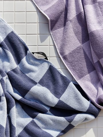 Serviette de bain Check 70x136 cm - Lavender - HAY