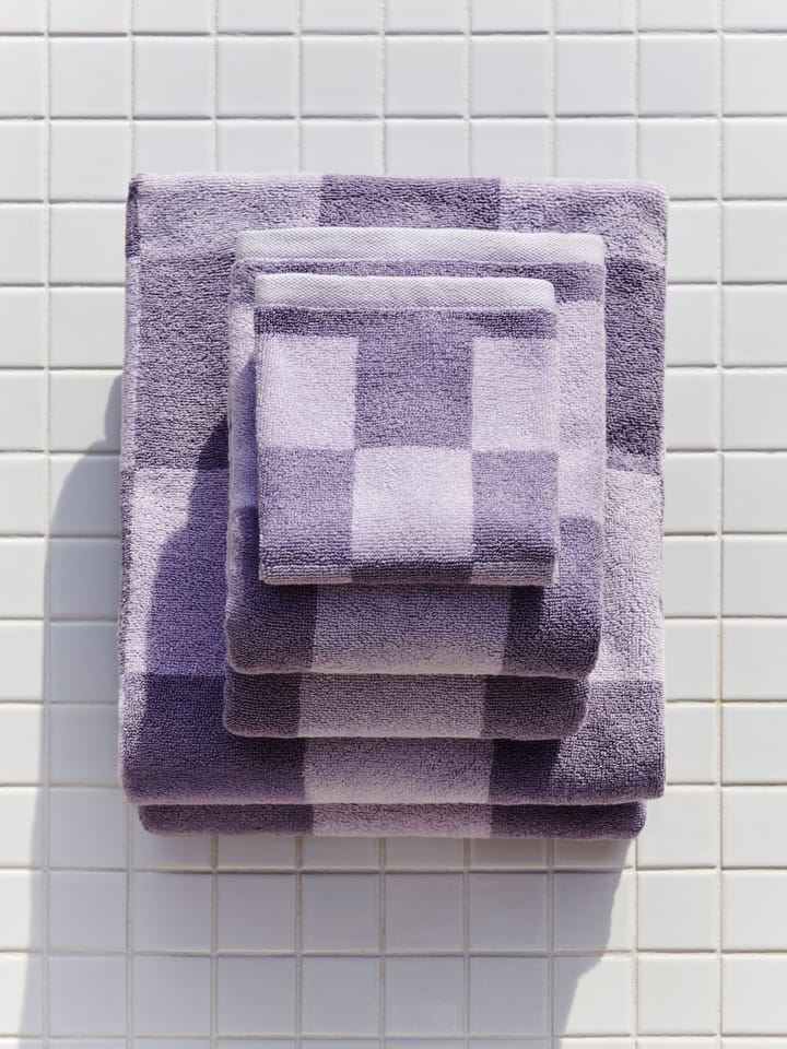 Serviette de bain Check 70x136 cm, Lavender HAY