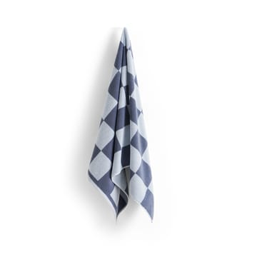 Serviette de bain Check 70x136 cm - Steel blue - HAY