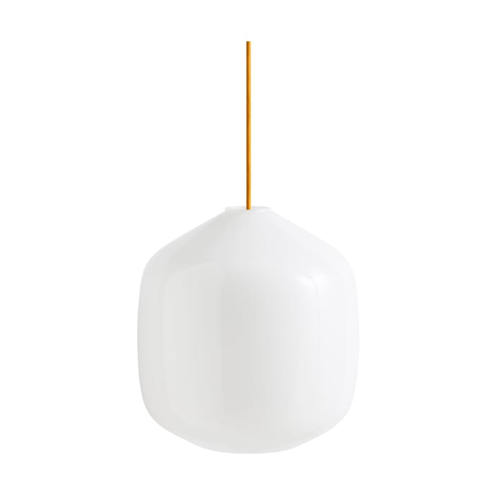 Suspension Buoy Ø30 cm - Opal glass-amber yellow - HAY