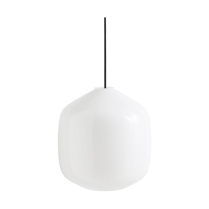 Suspension Buoy Ø30 cm, Opal glass-soft black HAY