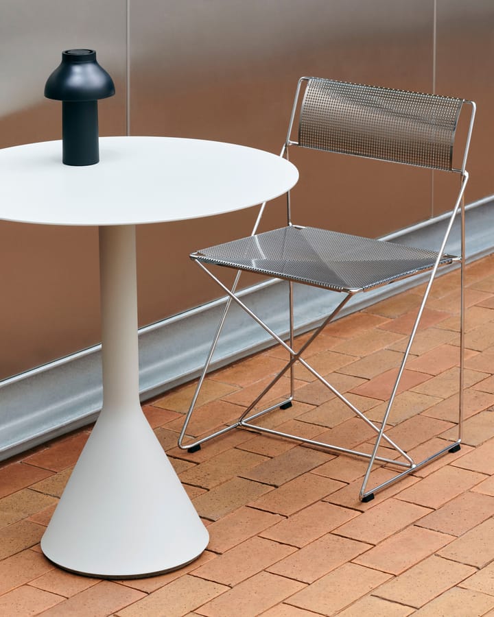 Table à café ronde Palissade Cone, Cream white, Ø70 cm HAY