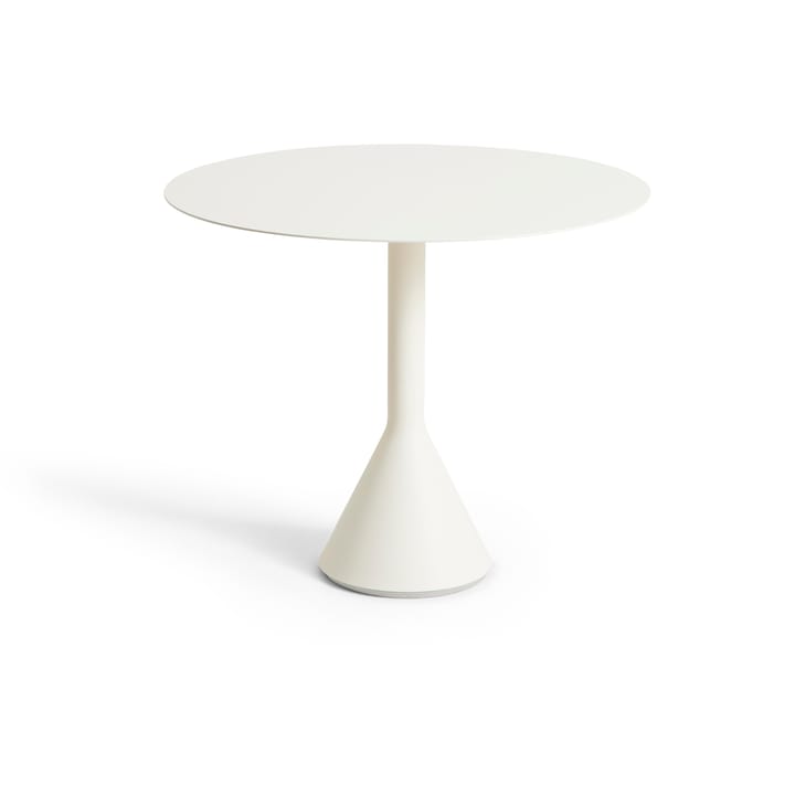 Table à café ronde Palissade Cone - Cream white, Ø90 cm - HAY