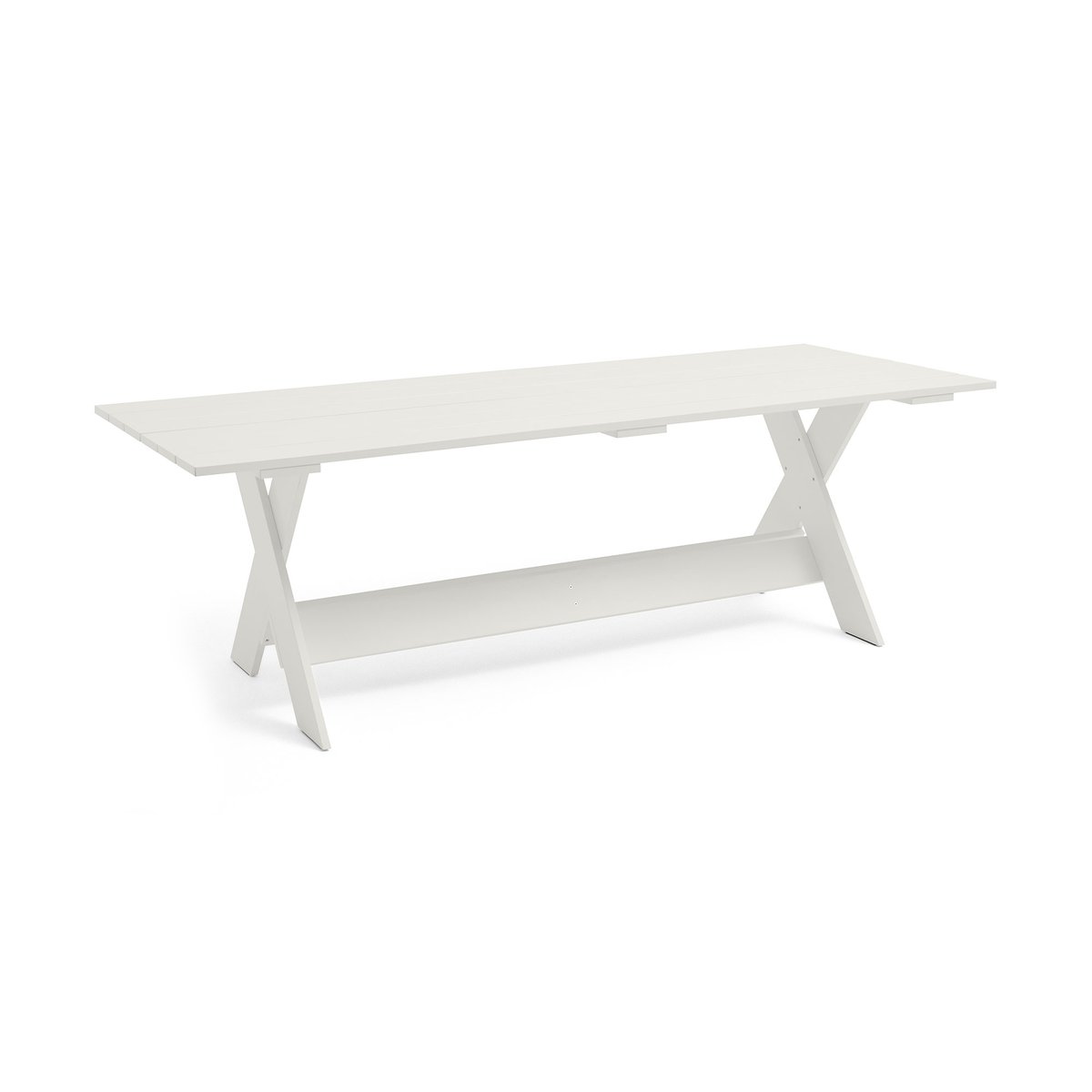 HAY Table à manger Crate Dining 230x89,5 cm pin laqué White