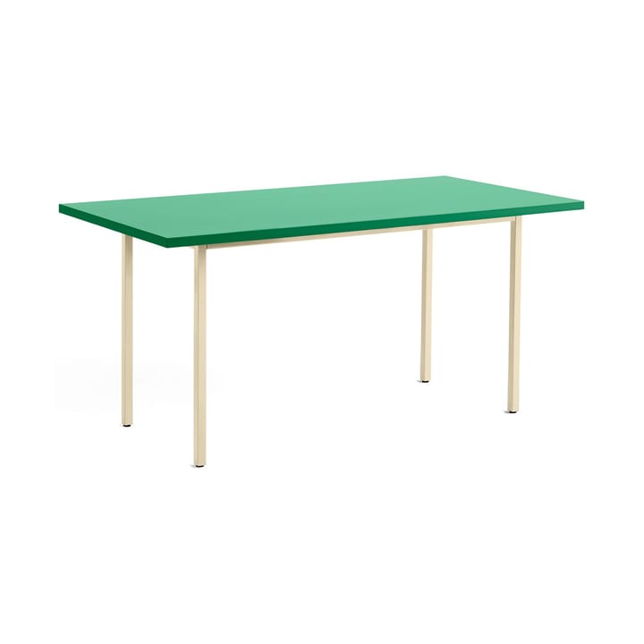 Table à manger Two-Colour 82x160 cm - Ivory-green mint - HAY