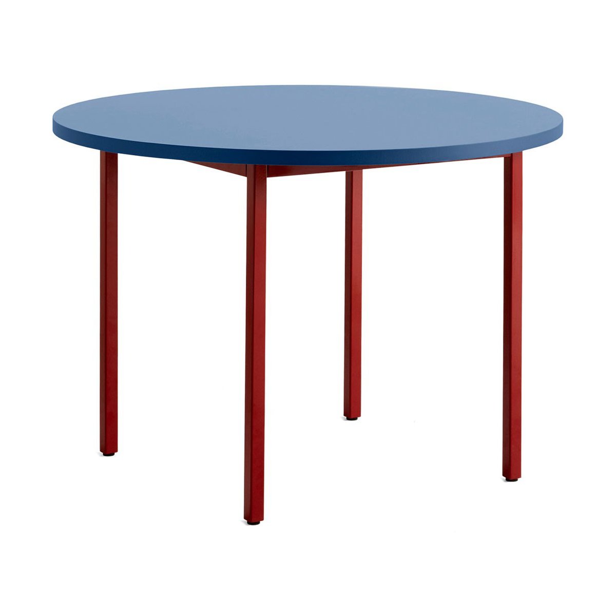 HAY Table à manger Two-Colour 82x160 cm Maroon red-blue