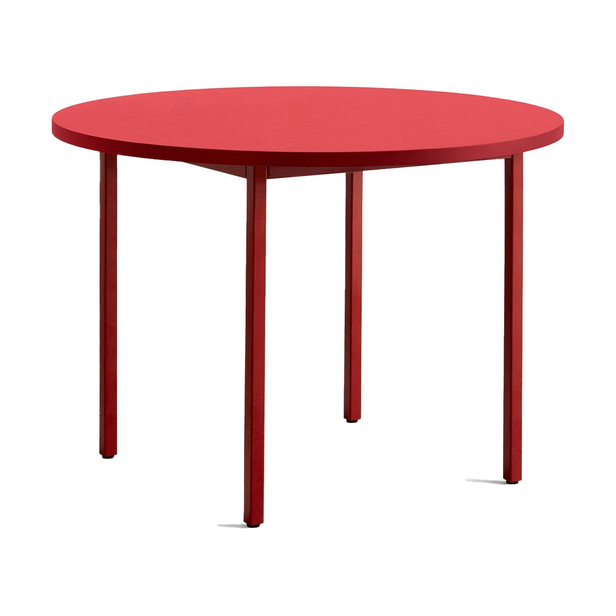 HAY Table à manger Two-Colour 82x160 cm Maroon red-red