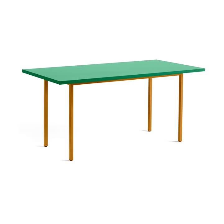 Table à manger Two-Colour 82x160 cm - Ochre-green mint - HAY