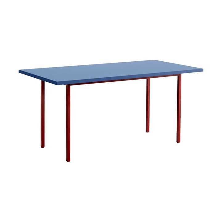 Table à manger Two-Colour 90x240 cm - Maroon red-blue - HAY