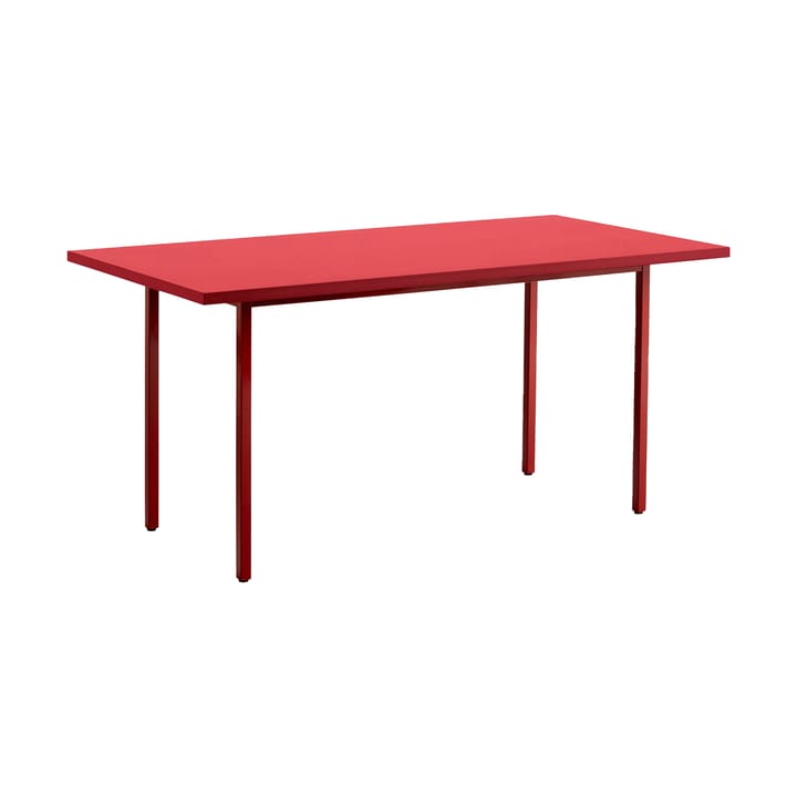 Table à manger Two-Colour 90x240 cm - Maroon red-red - HAY