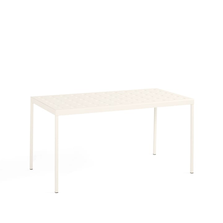 Table Balcony, chalk beige, 144 cm HAY