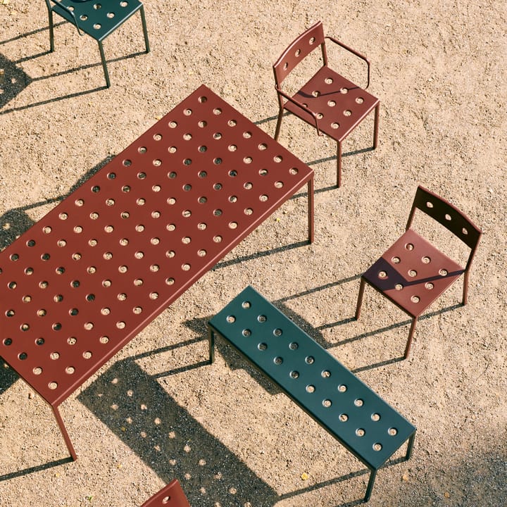 Table Balcony, dark forest, 190 cm HAY