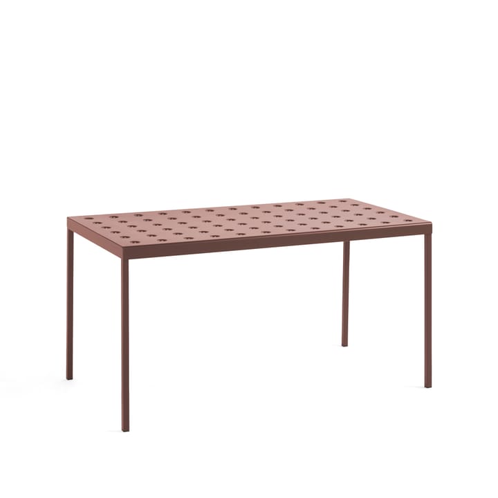 Table Balcony - iron red, 144 cm - HAY