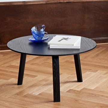 Table basse Bella - Black oak, Ø45x39 cm - HAY