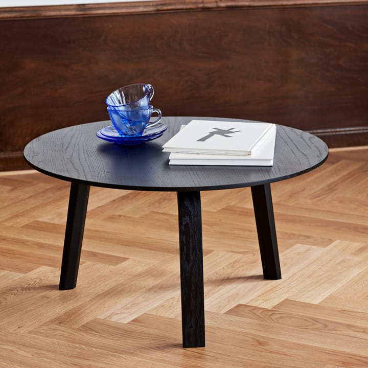 Table basse Bella, Black oak, Ø45x39 cm HAY