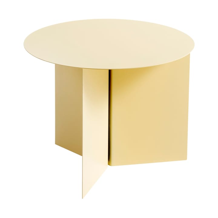 Table basse Slit Ø45 cm - Light yellow - HAY