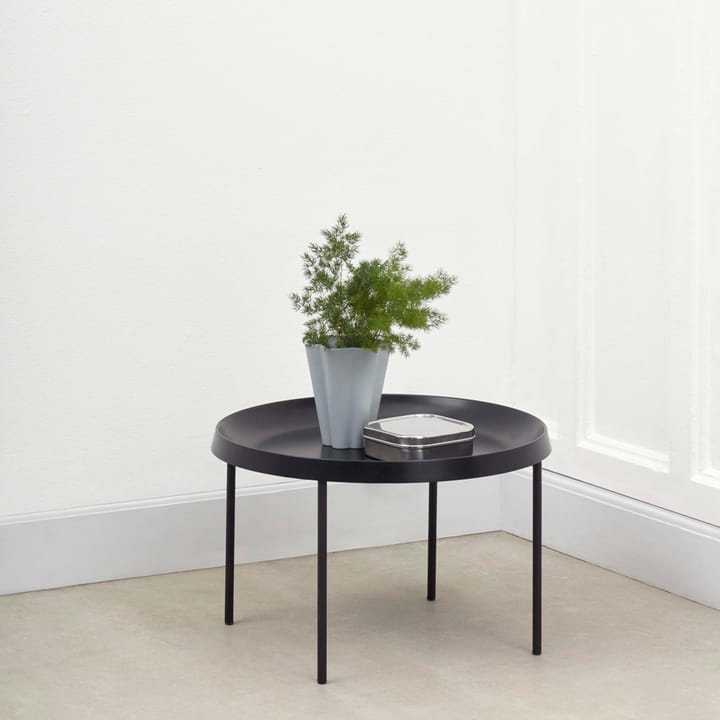 Table basse Tulou, Black, Ø55 cm HAY