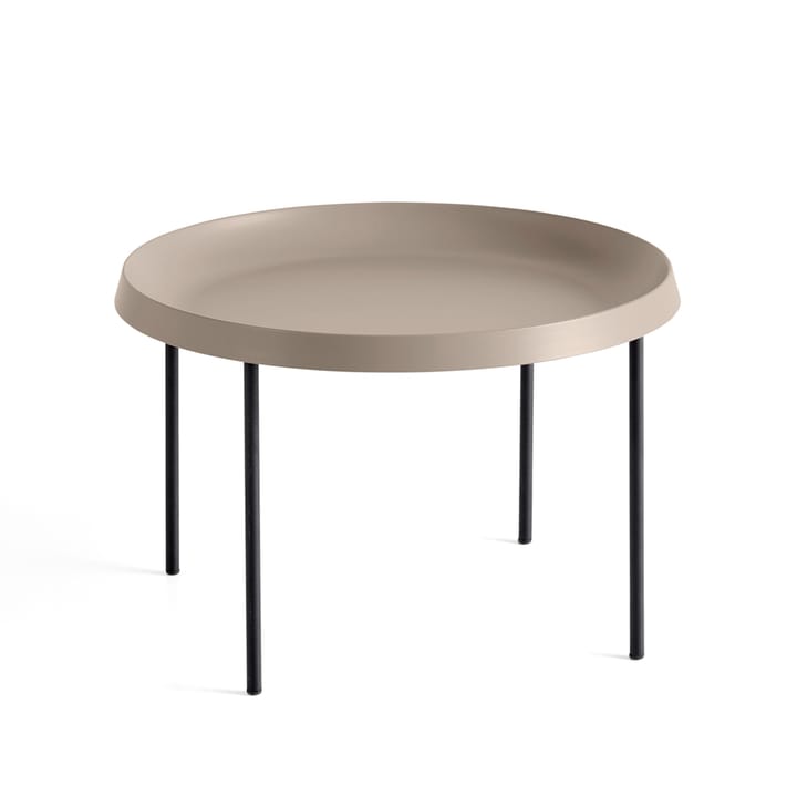 Table basse Tulou - Mocca-black, Ø55 cm - HAY