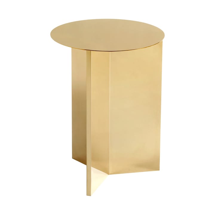 Table d'appoint Slit high Ø35 cm - Brass - HAY