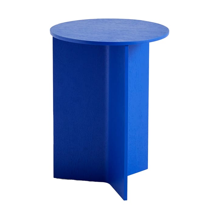 Table d'appoint Slit high Ø35 cm - Vivid blue - HAY