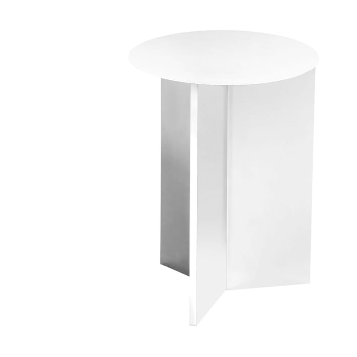 Table d'appoint Slit high Ø35 cm - White - HAY