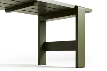 Table Weekday 180x66 cm pin laqué - Olive - HAY