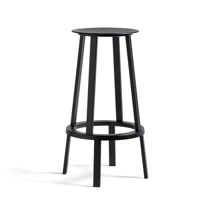 Tabouret de bar Revolver - Black, high - HAY