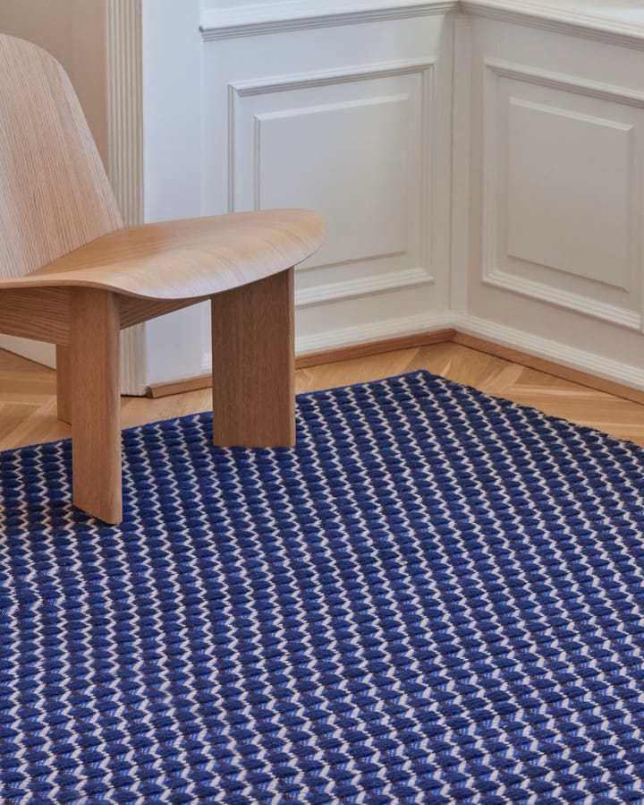 Tapis Channel, Bleu-blanc 50x80 cm HAY