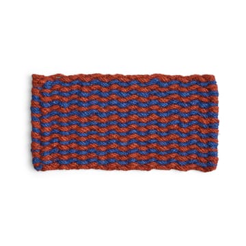 Tapis de porte Coco Stripe Wave - Brown-navy - HAY