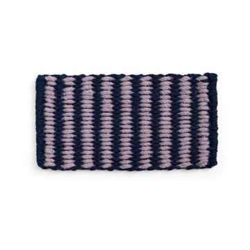 Tapis de porte Coco Stripe Wide - Lavender-navy - HAY