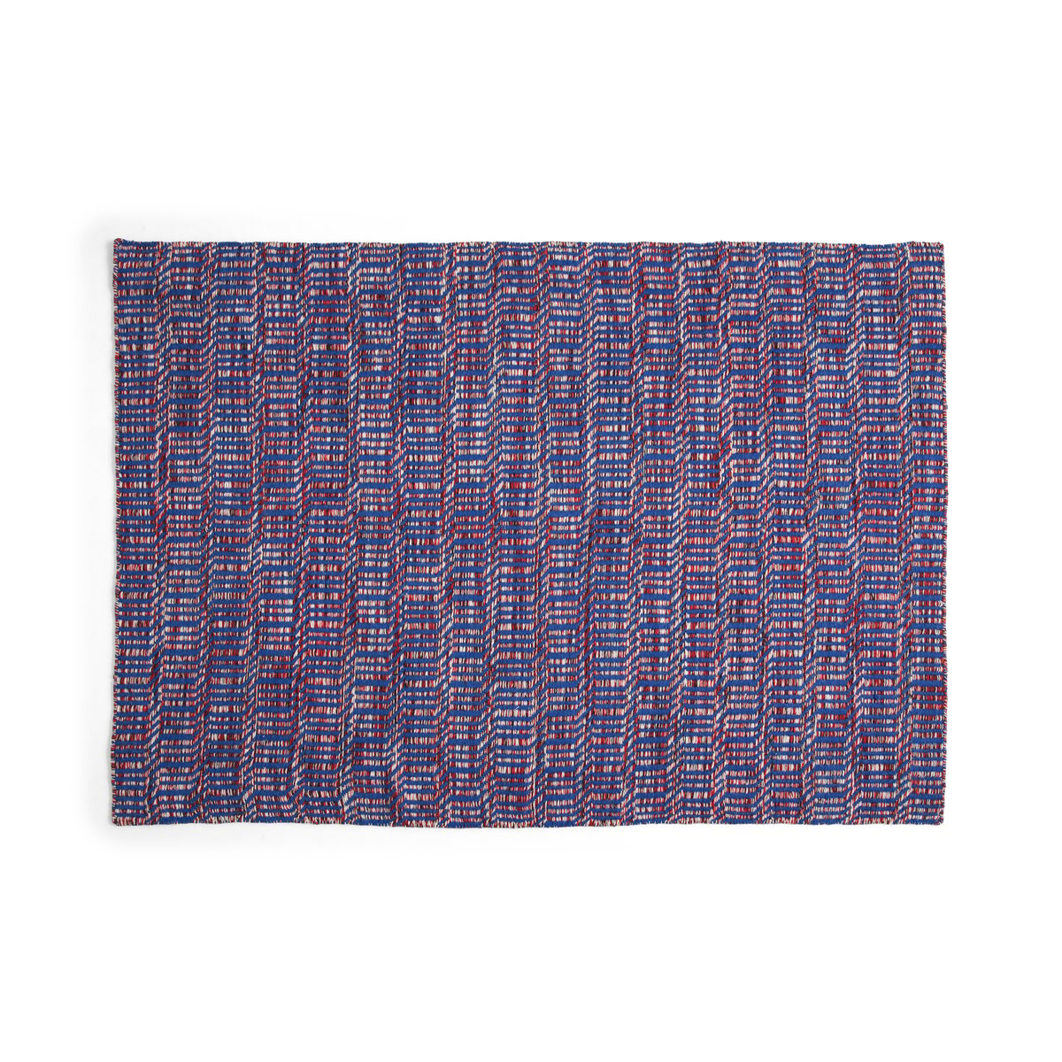 HAY Tapis Radio Rouge-bleu 50x80 cm