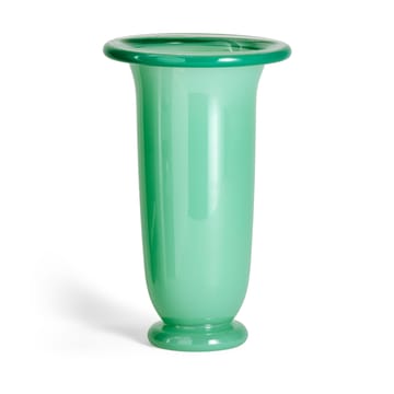 Vase Empire - Large Green-dark green rim - HAY