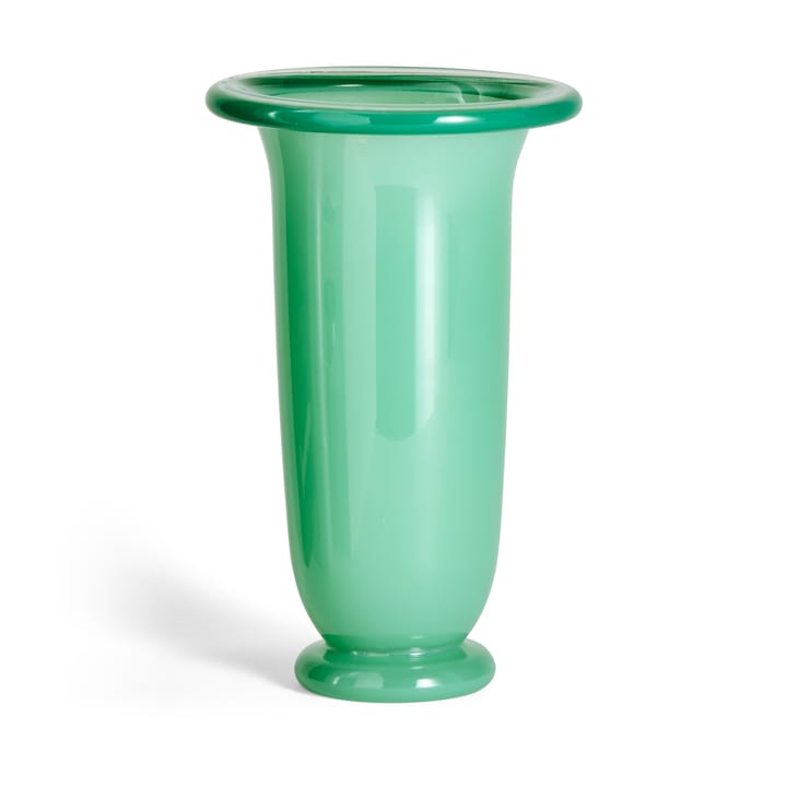 Vase Empire, Large Green-dark green rim HAY