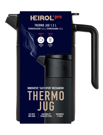 Thermos Heirol 1,2 l - Noir - Heirol