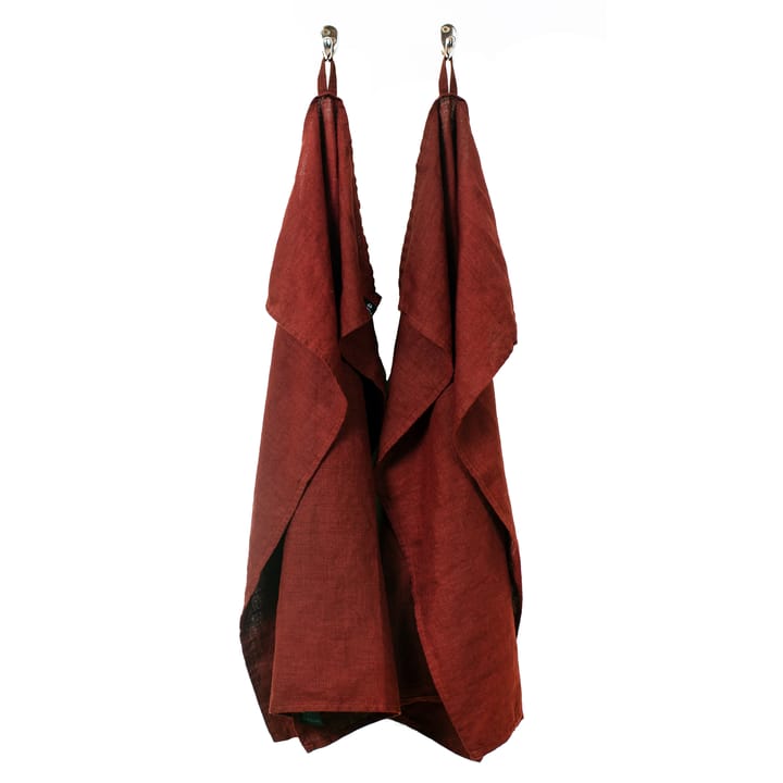 Torchon Sunshine Lot de 2 - Lingonberry (rouge) - Himla