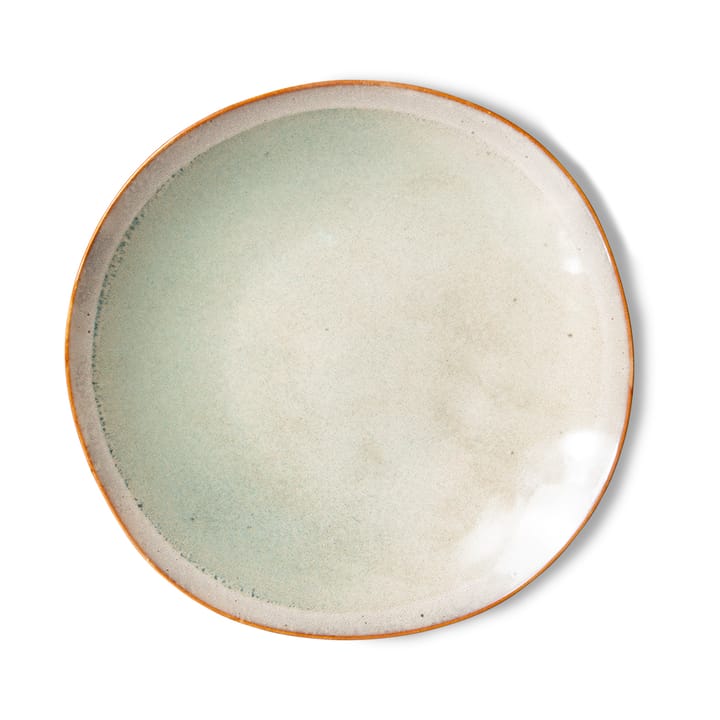 Assiette 70's 22cm lot de 2 - Mist - HKliving