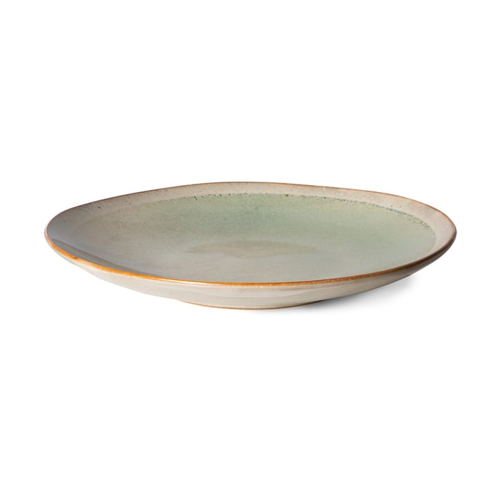 Assiette 70's 22cm lot de 2 - Mist - HKliving