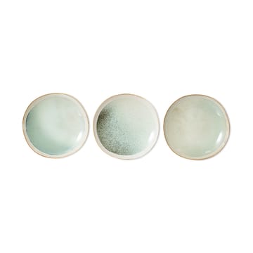 Assiette 70's 22cm lot de 2 - Mist - HKliving