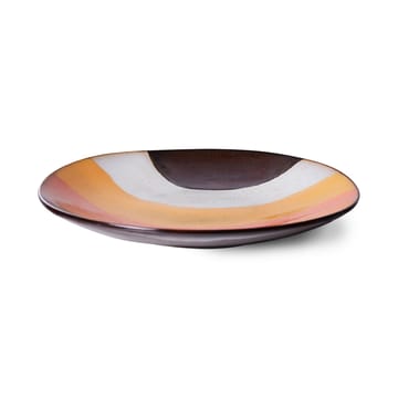 Assiette 70's 22cm lot de 2 - Retro wave - HKliving