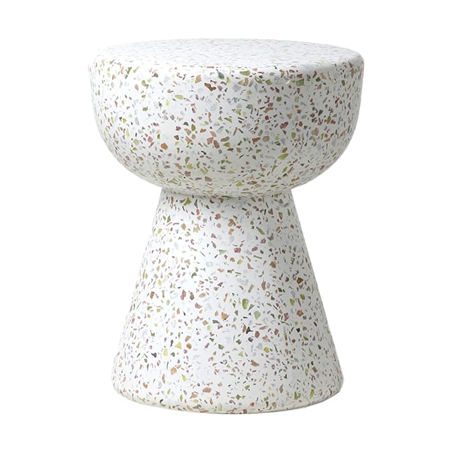 Table d'appoint Terrazzo Ø35 cm - Terrazzo multicolour - HKliving