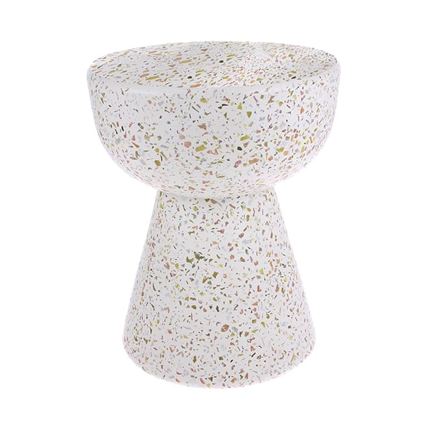 Table d'appoint Terrazzo Ø35 cm - Terrazzo multicolour - HKliving