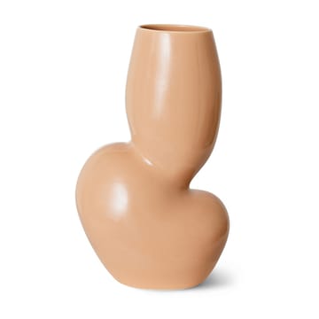 Vase Ceramic organic medium 29 cm - Cream - HKliving