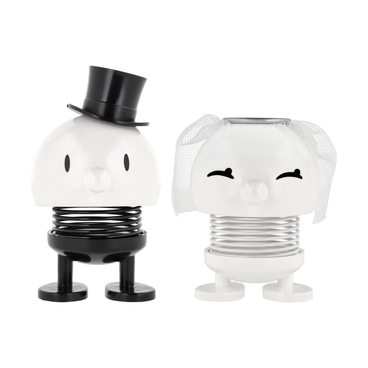 Hoptimist Figurine Bride & Groom 2 pièces White