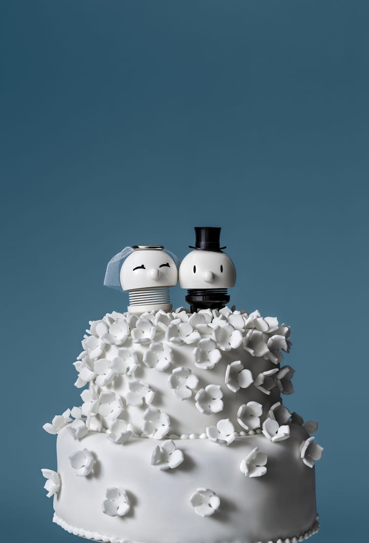 Figurine Hoptimist Bride & Groom 2 pièces, White Hoptimist