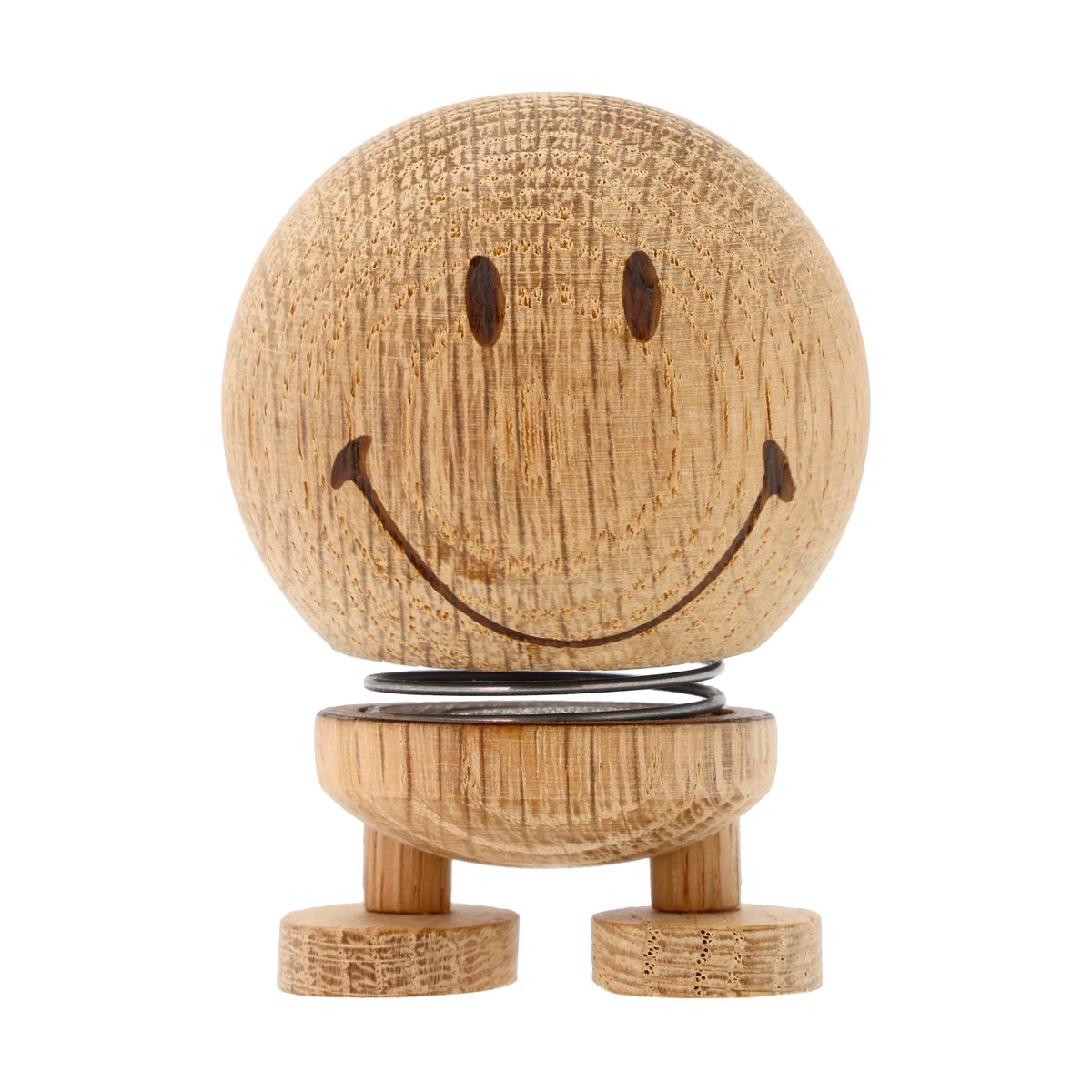 Hoptimist Figurine Smiley S Raw oak