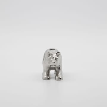 Bougeoir Polar 5,5 cm - Argent antique - House Doctor