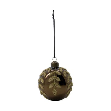 Boule de Noël Tani Ø8 cm, lot de 4 - Marron - House Doctor