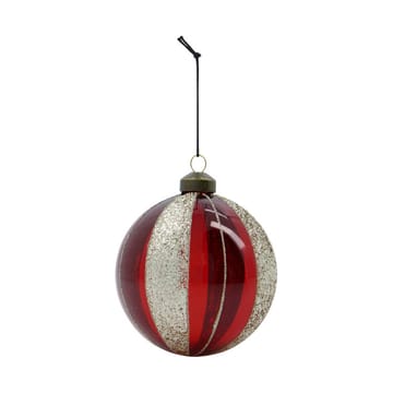 Boules de Noël Multi Ø10 cm 4 pièces - Bordeaux - House Doctor