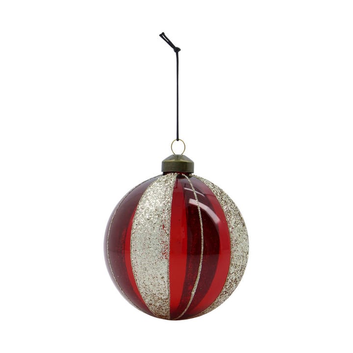 Boules de Noël Multi Ø10 cm 4 pièces, Bordeaux House Doctor