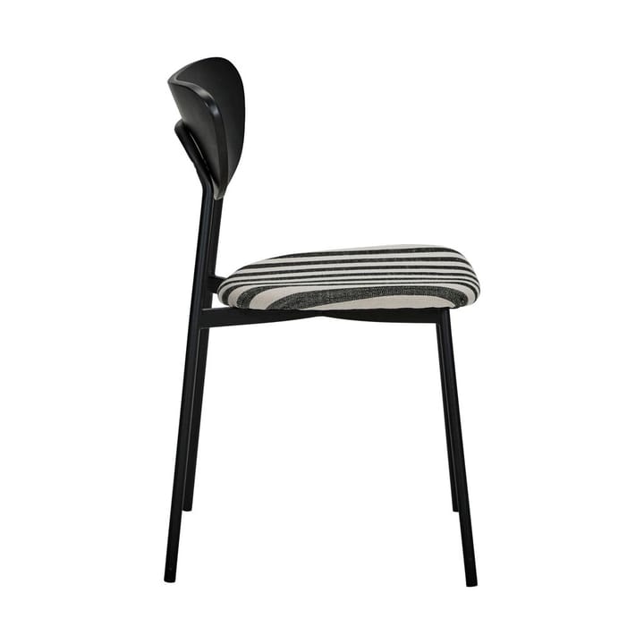 Chaise Must avec assise 2-pack, Noir-blanc House Doctor